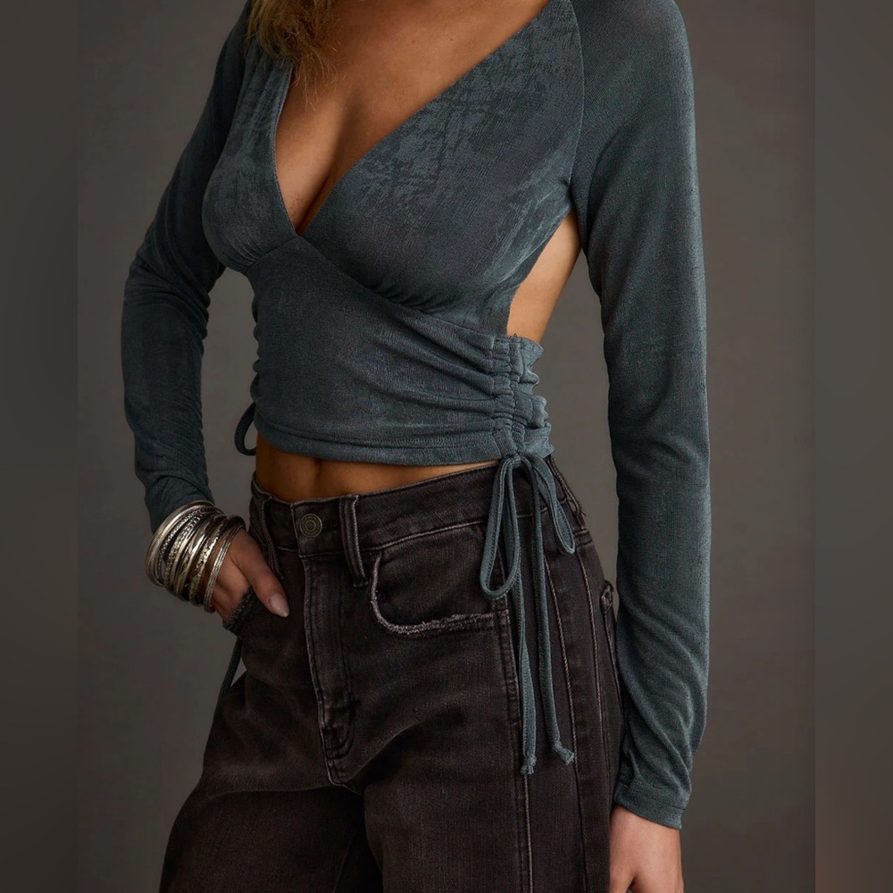 Emerald 12th Tribe Crop Top